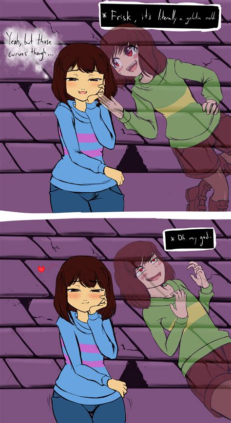 Those instructions on the last page are REALLY confusing. . Frisk hentai
